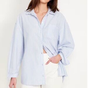Boyfriend linen beach shirt